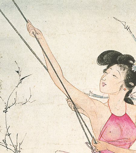 会宁县-胡也佛的仕女画和最知名的金瓶梅秘戏图